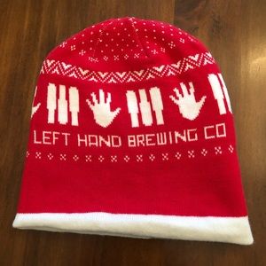 Left Hand Brewing Company reversible beanie
